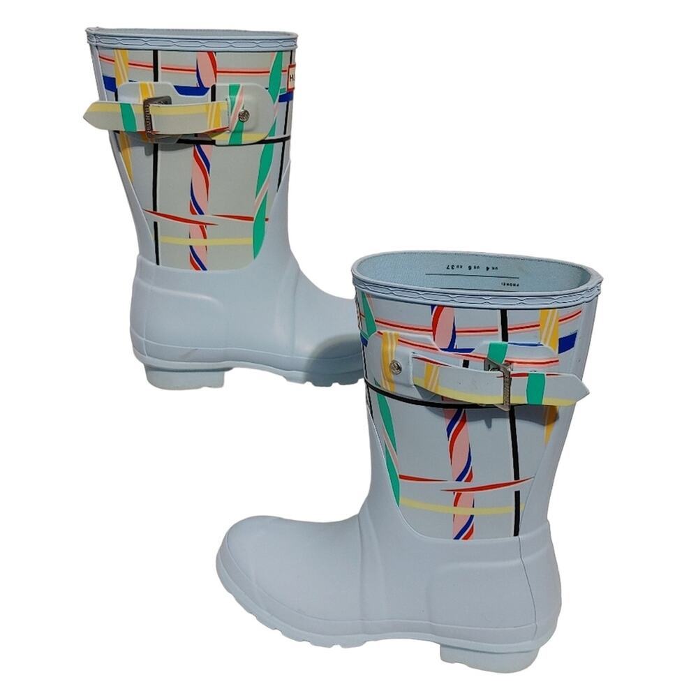 Hunter Multicolor Patterned Winter Rain Boots - image 2